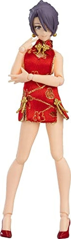 Original Character - Figma #569 - figma Styles - Mika - Mini Skirt Chinese Dress Outfit (Max Factory)