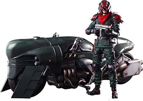 Final Fantasy VII Remake - Keibihei - Play Arts Kai - & Bike Set (Square Enix)