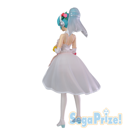 Hatsune Miku -Project DIVA- Arcade Future Tone - Hatsune Miku - SPM Figure - White Dress (SEGA)