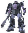 MSV-R - MS-06R-1A Zaku II High Mobility Type - MG #020 - 1/100 - Black Tri-Stars Version (Bandai)