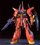 Kidou Senshi Gundam ZZ - AMX-107 Bawoo - HGUC #015 - 1/144 (Bandai)