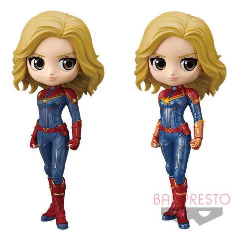 Captain Marvel - Q Posket - Q Posket Marvel - Set Of 2 (Bandai Spirits)