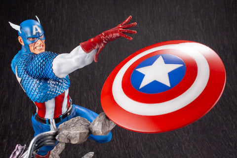 Marvel Universe Avengers - Captain America - 1/6 - Fine Art Statue (Kotobukiya)