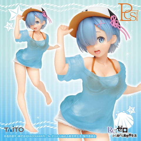 Re:Zero kara Hajimeru Isekai Seikatsu - Rem - Precious Figure - T-shirt Swimsuit ver., Renewal (Taito)