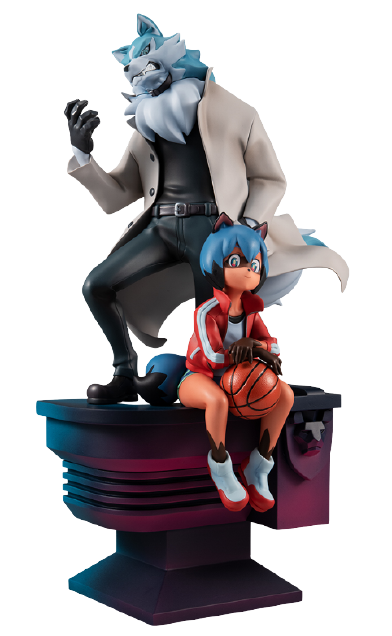 BNA フィギュア BNA Shirou Ogami & Michiru Kagemori Figure | BigBadToyStore