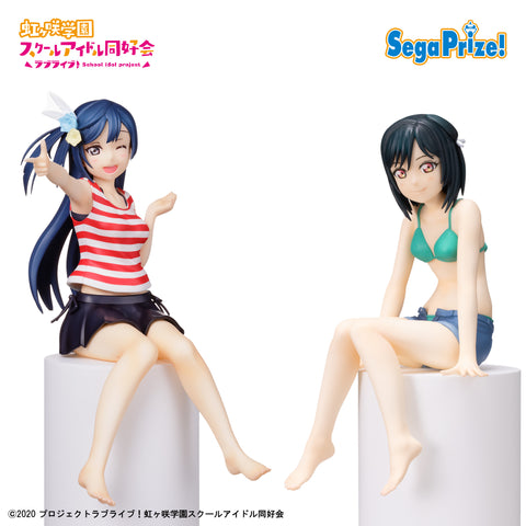 Love Live! Nijigasaki Gakuen School Idol Doukou Kai - Setsuna Yuuki & Shioriko Mifune 2 Set - Super Premium Chokonose Figure (SEGA)