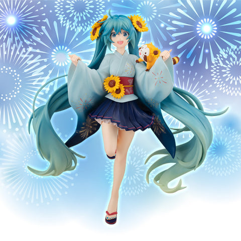 Araiguma Rascal - Vocaloid - Hatsune Miku - Rascal - Special Figure - Summer Festival (FuRyu)