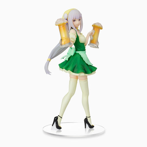 Re:Zero kara Hajimeru Isekai Seikatsu - Emilia - SPM Figure - Oktoberfest Ver. (SEGA)
