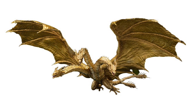 Godzilla King of the Monsters King Ghidorah S.H.MonsterArts Special Color Ver. Bandai Spirits Shop Exclusive