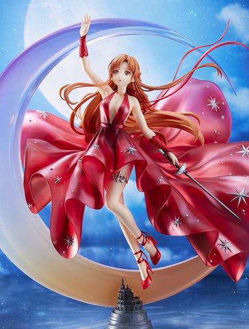 Gekijouban Sword Art Online: Progressive - Hoshinaki Yoru no Aria - Asuna - Shibuya Scramble Figure - 1/7 - Crystal Dress Ver. (Alpha Satellite, eStream)