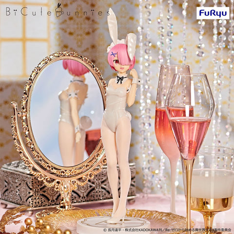 Re:Zero kara Hajimeru Isekai Seikatsu - Ram - BiCute Bunnies - White Pearl Color Ver. (FuRyu)