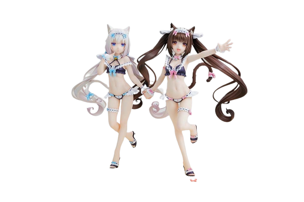 Nekopara - Vanilla - Chocola - KDcolle - 1/7 - Maid Swimsuit Ver