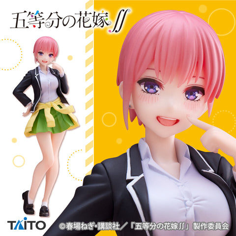 Gotoubun no Hanayome ∬ - Nakano Ichika - Coreful Figure - Uniform Ver., Renewal Edition (Taito)