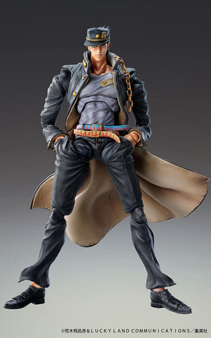 Jojo no Kimyou na Bouken - Stardust Crusaders - Kujo Jotaro - Super Action Statue #37 - Ver. 1.5 - 2023 Re-release (Medicos Entertainment)