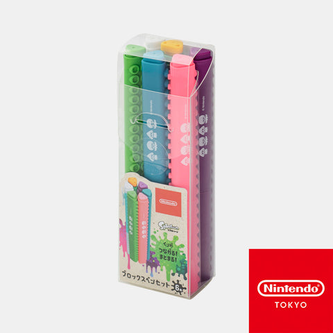 Splatoon - SQUID or OCTO Block Pen Set - Nintendo Tokyo Exclusive (Nintendo Store)