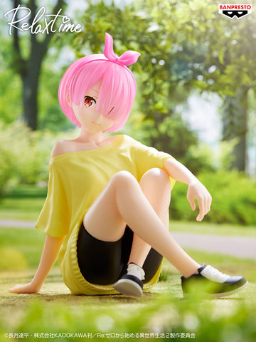Re:Zero kara Hajimeru Isekai Seikatsu - Ram - Relax Time - Training Style Ver. (Bandai Spirits)