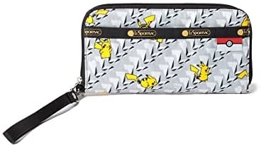 Pokémon - Tech Wallet Wristlet - Pikachu Monogram (Pokémon Center, LeSportsac)