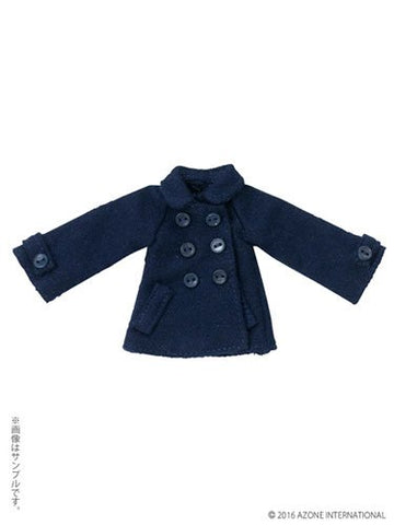 Doll Clothes - Picconeemo Costume - Pea Coat - 1/12 - Navy (Azone)