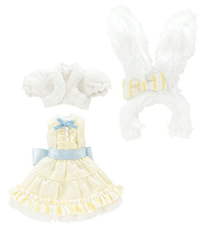 Doll Clothes - Picconeemo Costume - Shirousagi-san Fancy One-piece Set - 1/12 - Cream Yellow (Azone)