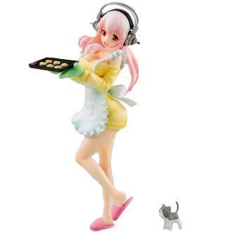 SoniComi (Super Sonico) - Sonico - Seikatsu Micchaku Shuzai Special Figure - Sweets Making Time