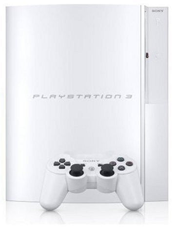 PlayStation3 Console (HDD 40GB Model) Clear White - 110V - Solaris