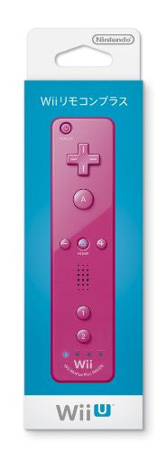 Wii Remote Plus Control (Pink) - Solaris Japan Wii Remote Plus Control (Pink) - Solaris Japan
