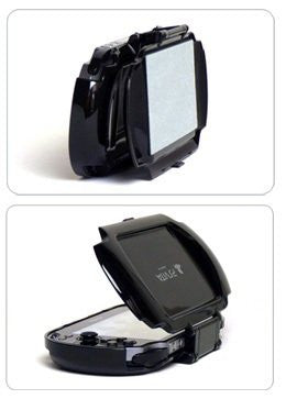 Face Cover for PlayStation Vita (Black) - Solaris Japan