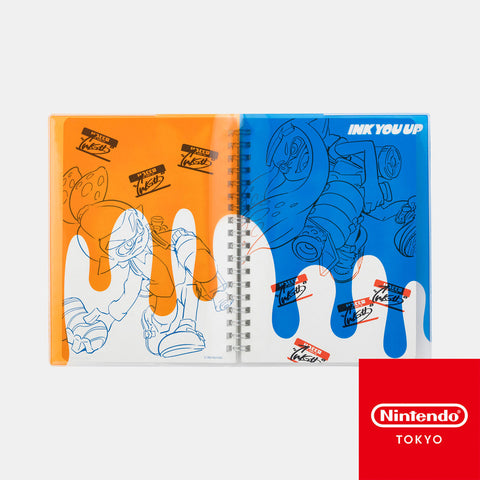Splatoon - INK YOU UP B6 Notebook and Cover - Nintendo Tokyo Exclusive (Nintendo Store)