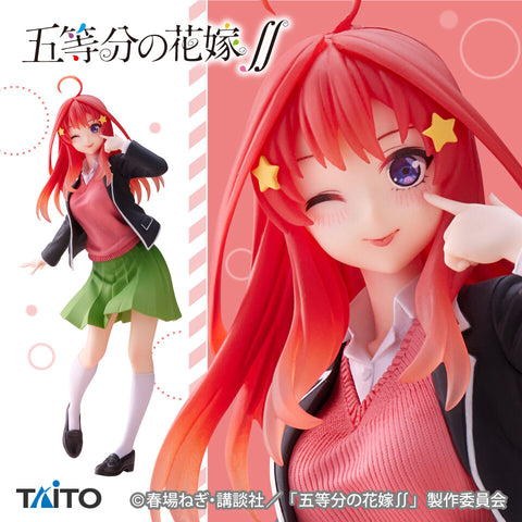 Gotoubun no Hanayome ∬ - Nakano Itsuki - Coreful Figure - Seifuku Renewal ver. (Taito)
