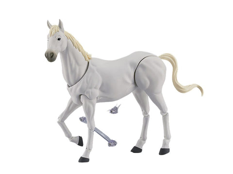 Figma #597b - Wild Horse - White (Max Factory)