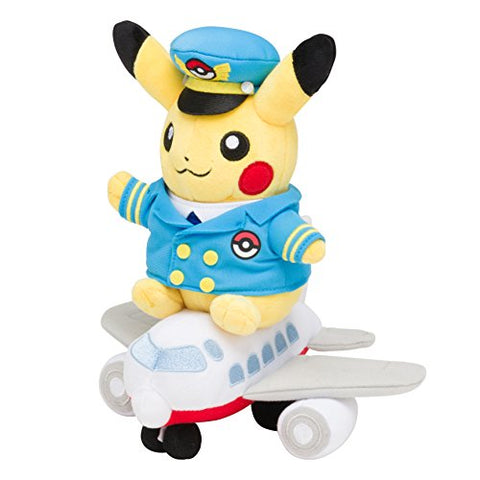 Pocket Monsters - Pikachu - Pokécen Plush - Plane ver.