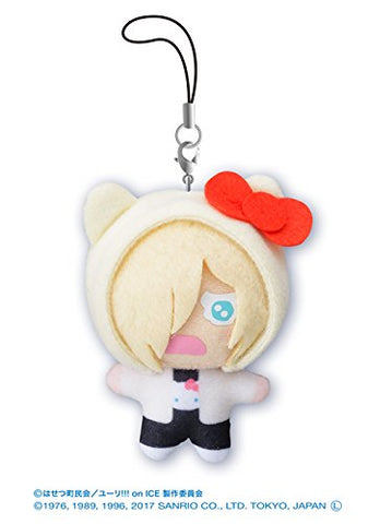 Hello Kitty - Yuri!!! on Ice - Putinui Mascot - Nikiforov Victor - Plisetsky Yuri - Katsuki Yuri - Plush Strap - Box
