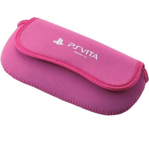PS Vita Neoprene Soft Case (Pink) - Solaris Japan