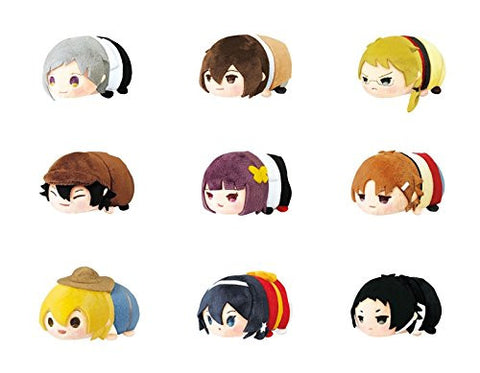 Bungou Stray Dogs - Bungou Stray Dogs Mochi Mochi Mascot - Mochi Mochi Mascot - 1 Box = 9 random Mascots