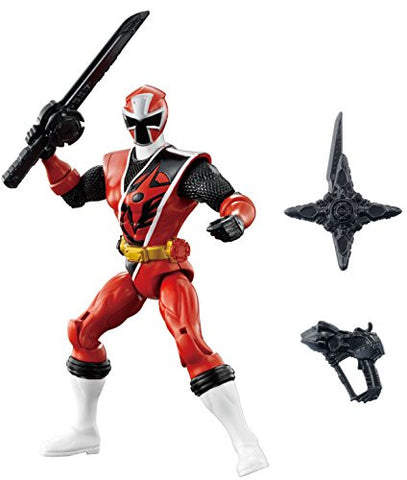 Shuriken Sentai Ninninger - Akaninger - Nin Nin Action Series (Bandai)