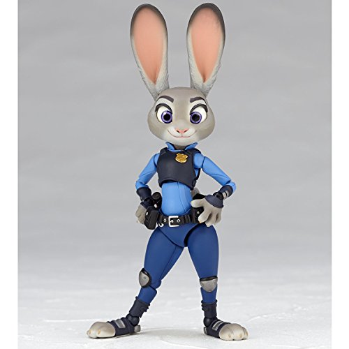 boneco complexo filme revo Zootopia JUDY HOPPS figura de ação Revoltech