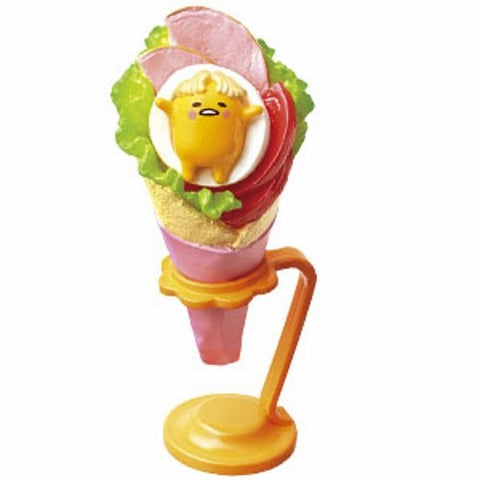 Gudetama - Gudetama na Gendaijin - Miniature - Re-Ment Sanrio Series - 1 - Red Eye (Re-Ment)