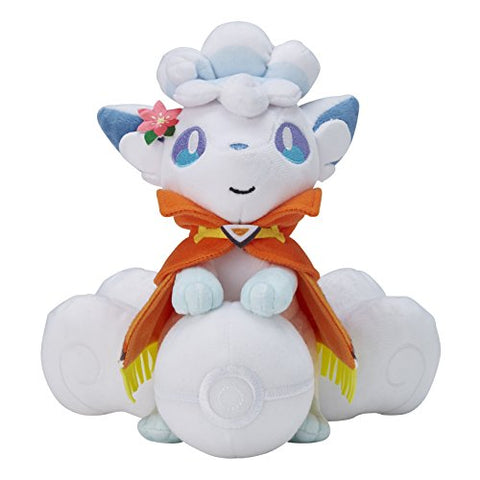 Pocket Monsters Sun & Moon - Rokon - Pokécen Plush - Alola Form, Snow Festival