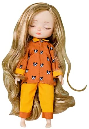 Bobee - Happy at Home - Orange Panda Pajamas - 1/8 (PIPITOM)
