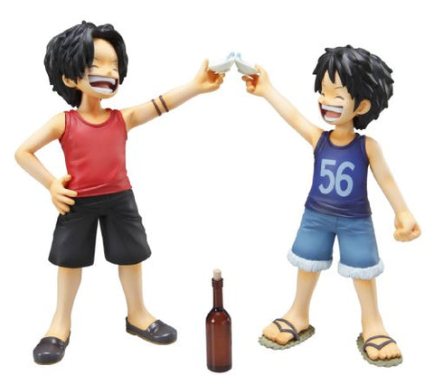 One Piece - Monkey D. Luffy - Portrait Of Pirates MILD - Excellent Model - 1/8 - CB-EX Brothers Bond (MegaHouse)