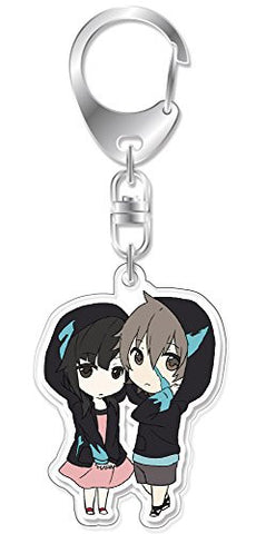 Mekaku City Actors - Amamiya Hibiya - Asahina Hiyori - Keyholder - Mekaku City Actors Acrylic Keyholder (empty)