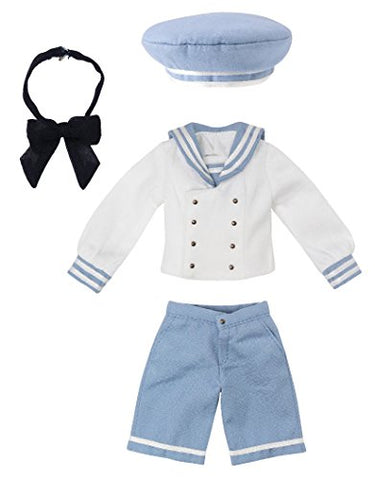 Doll Clothes - Pureneemo Original Costume - PureNeemo XS Size Costume - Gymnasium Sailor Set II - 1/6 - Light Blue x Off White (Azone)