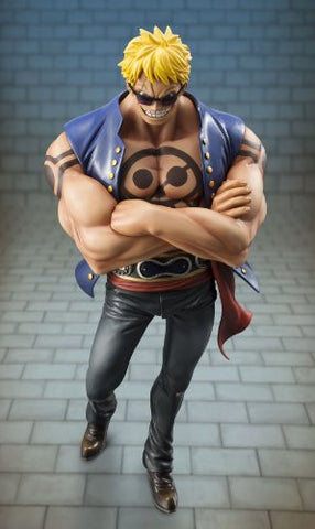 One Piece - Bellamy the Hyena - Excellent Model - Portrait Of Pirates "Sailing Again" - 1/8 (MegaHouse)
