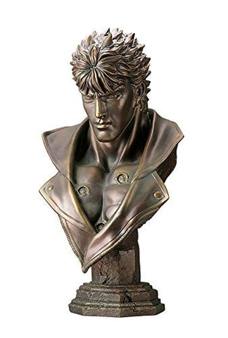 Hokuto no Ken - Kenshirou - Bust - Mega Sofubi Advance MSA-012 - Bronze-style Ver. (Kaiyodo)