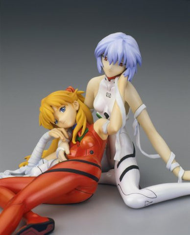 Shin Seiki Evangelion - Ayanami Rei - Souryuu Asuka Langley - 1/8 - Plugsuit Ver. (Kotobukiya)
