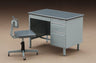 1/12 Posable Figure Accessory - FA03 - Office Desk and Chair - 1/12 (Hasegawa)