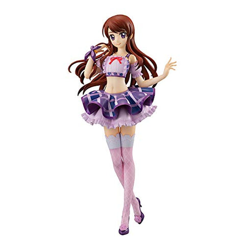 Aikatsu! - Shibuki Ran - Lucrea - 1/7 - Purple Stage Co-de (MegaHouse)