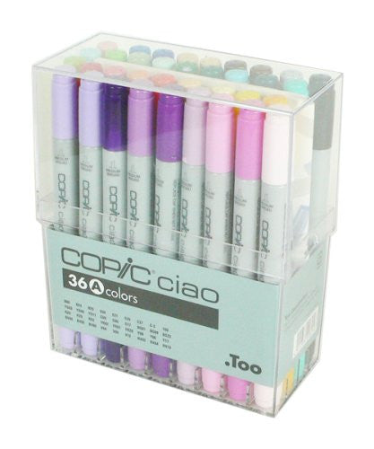 Copic Ciao Markers Set - 36PK/Basic - Solaris Japan Copic Ciao Markers Set - 36PK/Basic - Solaris Japan
