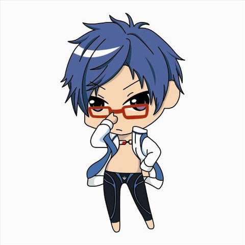 Free! - Ryuugazaki Rei - Deka Keyholder - Keyholder (Contents Seed)