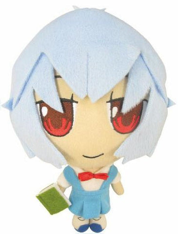 Shin Seiki Evangelion - Ayanami Rei - Petit Eva Plush Doll Set A with Cat Mermaid (Movic)